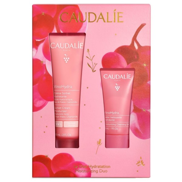 Caudalie Pack Vinohydra Crema Sorbete Hidratante + Gelatina Limpiadora Hidratante Mini