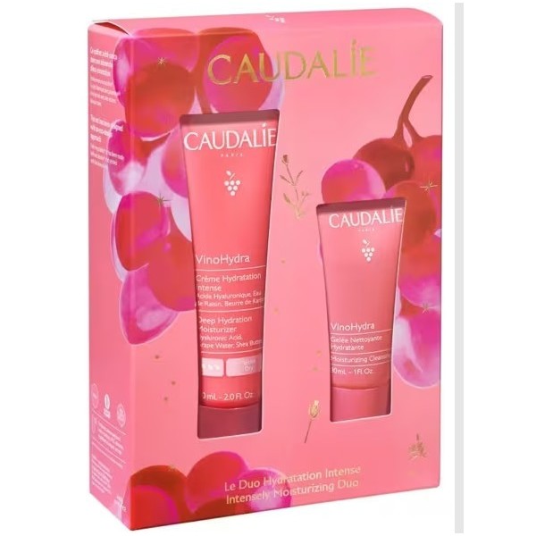 Caudalie Pack Vinohydra Dúo Hidratación Intensa Crema 60ml + Gel Limpiador 30ml