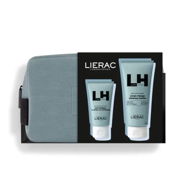 Lierac Neceser Homme Gel Hidratante Facial + Gel De Ducha