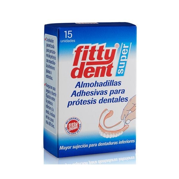 Phb Fittydent Super Almohadillas Adhesivas 15 uds