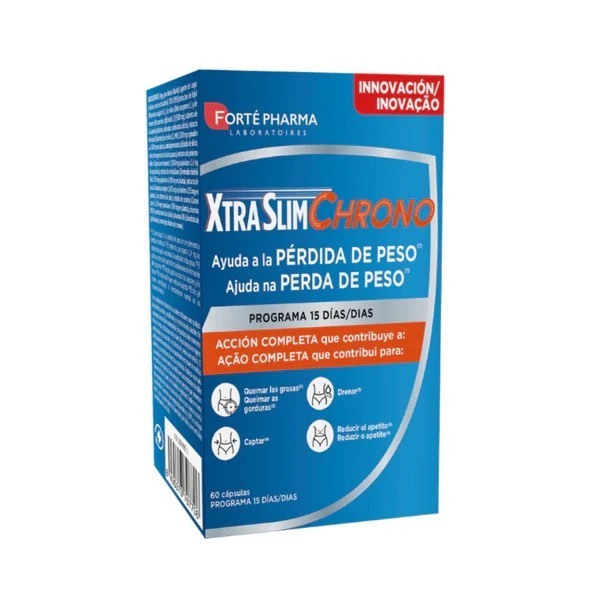 Forte Pharma Xtra Slim Chrono Programa 15 Días 60Cápsulas