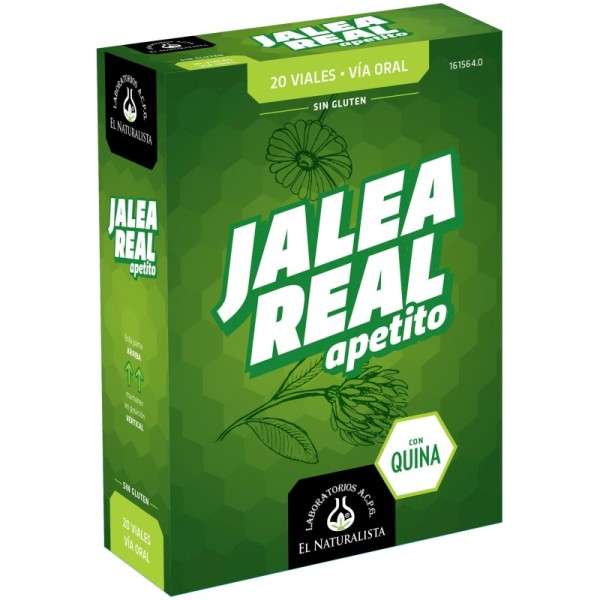 El Naturalista Jalea Real Apetito con Quina 20 Viales