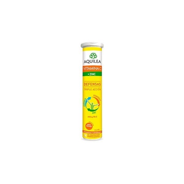 Aquilea Vitamina C + Zinc Efervescente 14 Comp Efervescentes