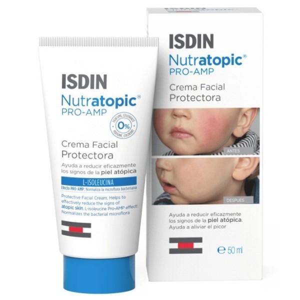 Isdin Nutratopic Pro-AMP Crema Facial Piel Atópica 50 ml