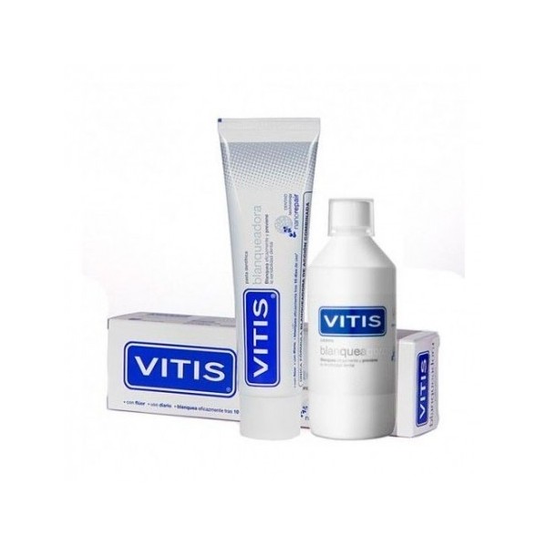 Vitis Pack Blanqueador 100ml + Colutorio 500ml