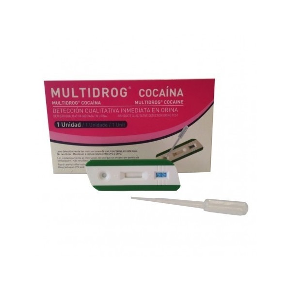 Test Diagnóstico Multidrog Cocaína 1ud