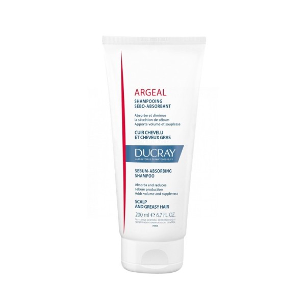 Ducray Argeal Champú Crema Sebo Absorbente 200ml