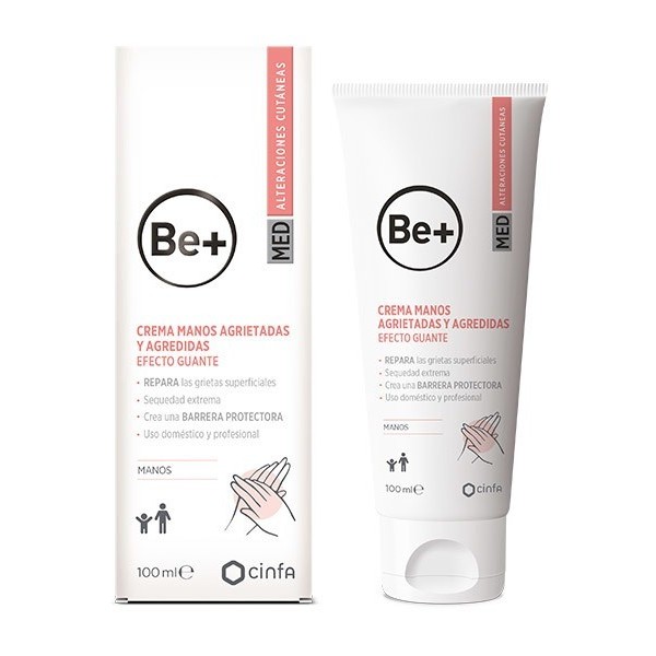 Be+ Med Crema Manos Agrietadas y Agredidas 100ml