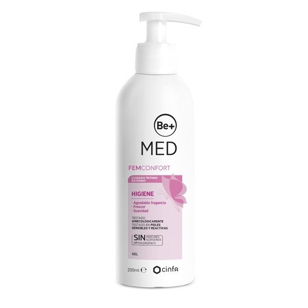 Be+ Med Femconfort Higiene Íntima 200ml