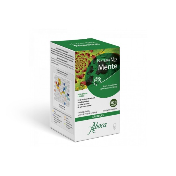 Aboca Natura Mix Advanced Mente 50 Cápsulas