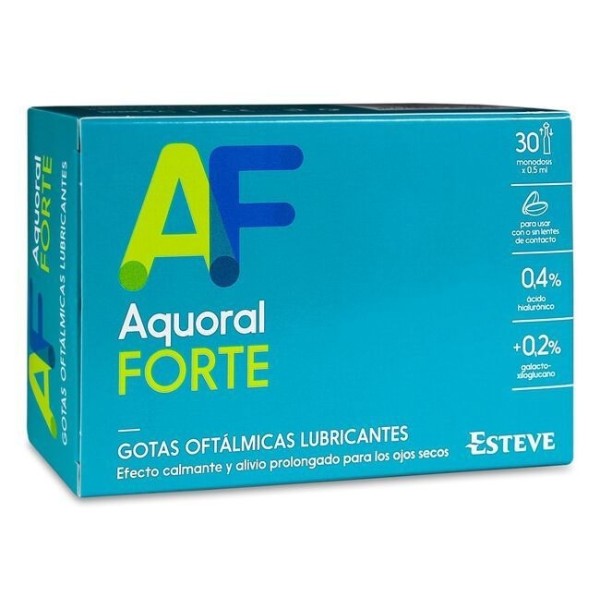 Aquoral Forte Gotas Oftalmicas 30 Monodosis