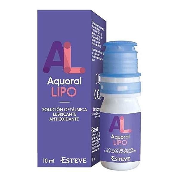 Aquoral Lipo Solución Oftálmica Lubricante Antioxidante 10ml