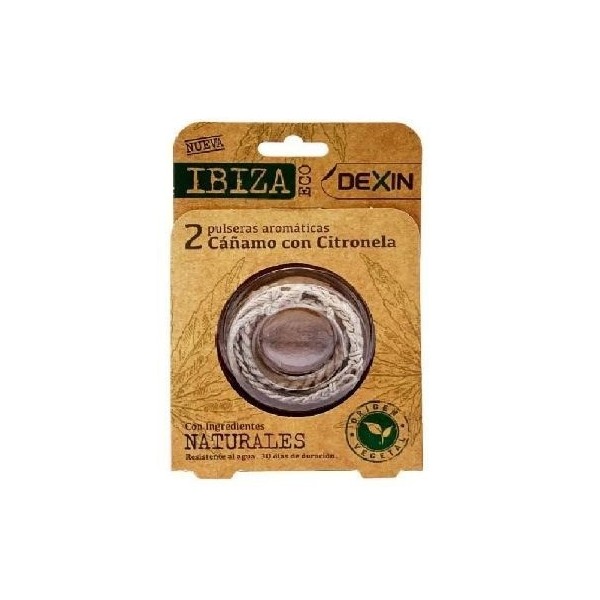 Dexin Pulsera Ibiza Citronela Eco Blister 2uds