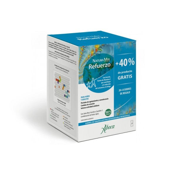 Aboca Natura Mix Advanced Refuerzo 28 Sobres de Granulado