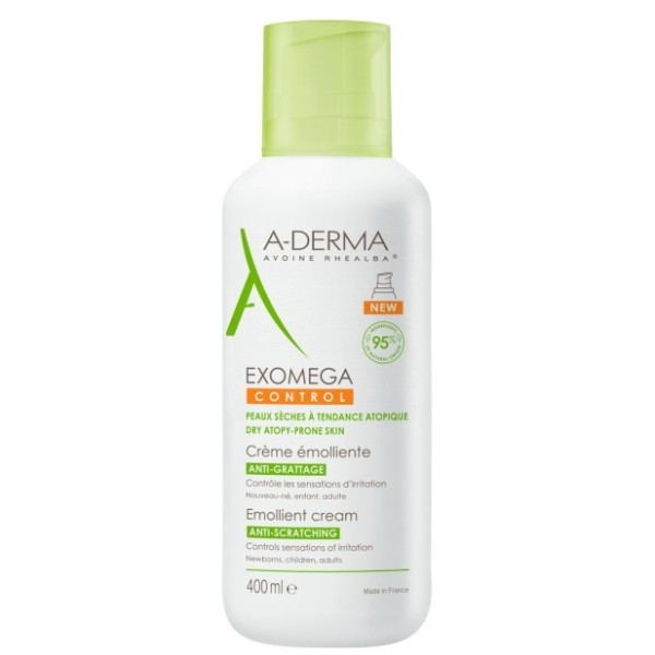 A-Derma Exomega Control Crema Emoliente 400ml