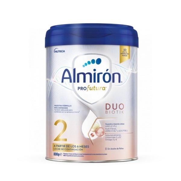 Almirón Pro Futura 2 Duo Biotik 800gr