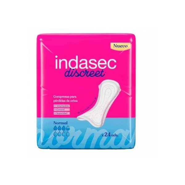 Indasec Discreet Normal 24uds