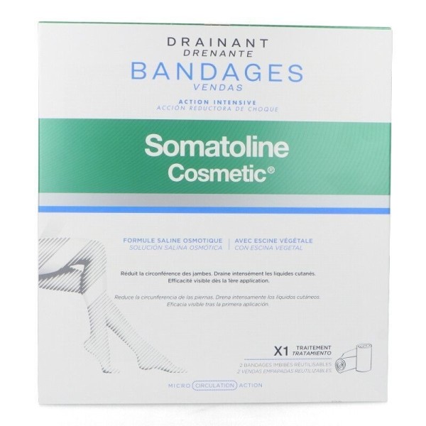 Somatoline Vendas Reductoras Drenantes 2 x 70ml