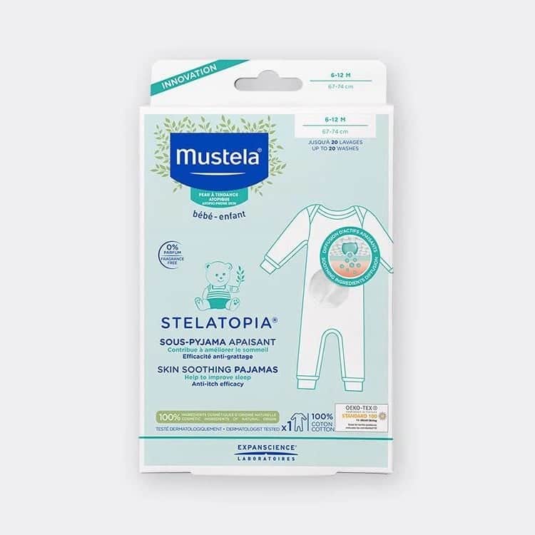 Mustela Stelatopia Pijama de Alivio 6-12 meses