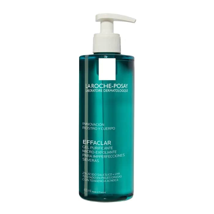La Roche-Posay Effaclar Gel Purificante Micropeeling Limpiador Antiacné 400ml