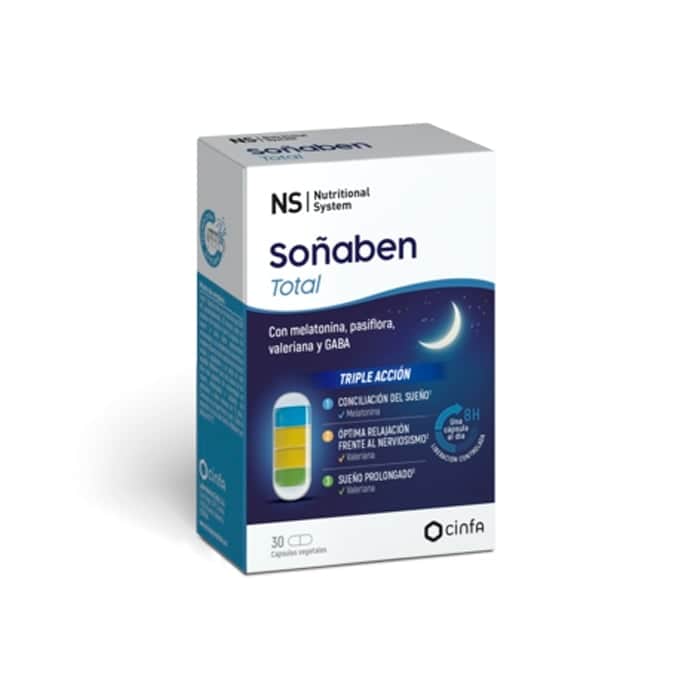 NS Nutritional System Soñaben Total 30 Cápsulas