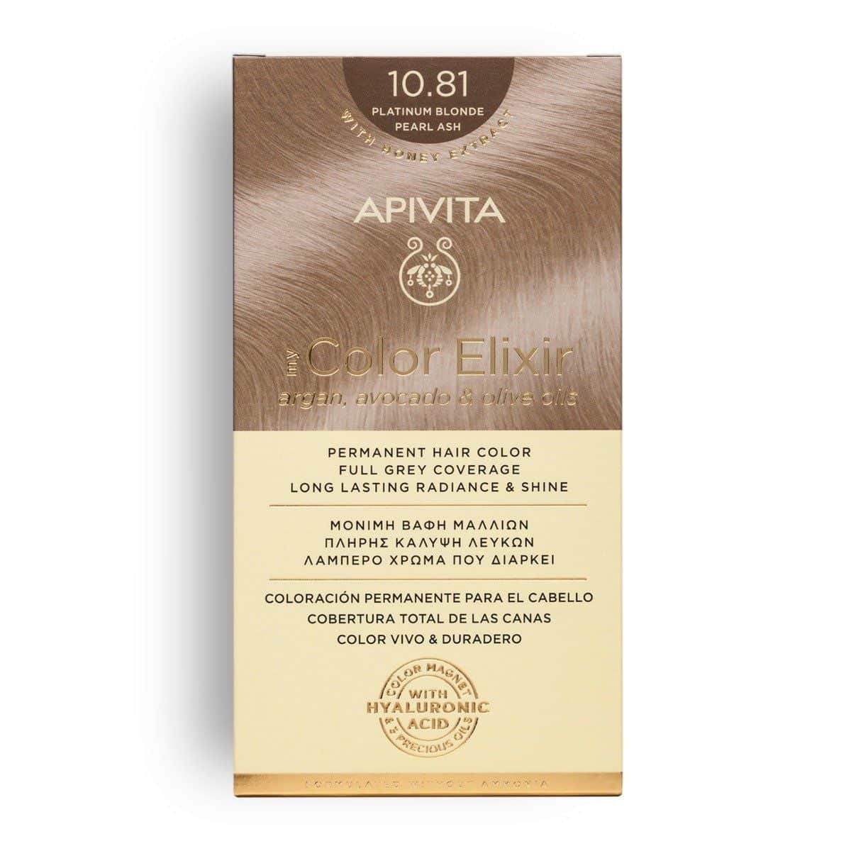 Apivita My Color Elixir 10.81 Rubio Platino