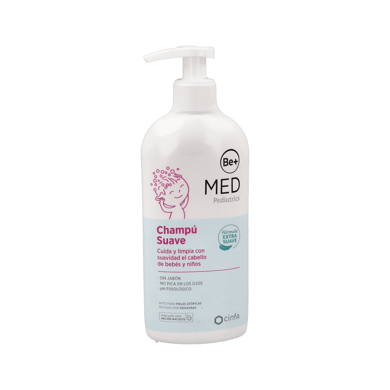 Be+ Med Pediatrics Champú Suave 300ml