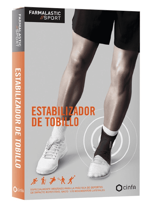 Farmalastic Sport Estabilizador de Tobillo Talla M 1 unidad